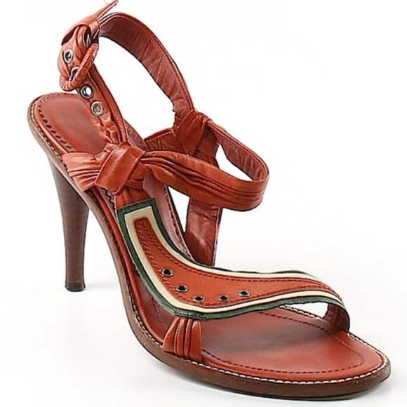 Yves Saint Laurent Shoes - YSL Leather Sandals